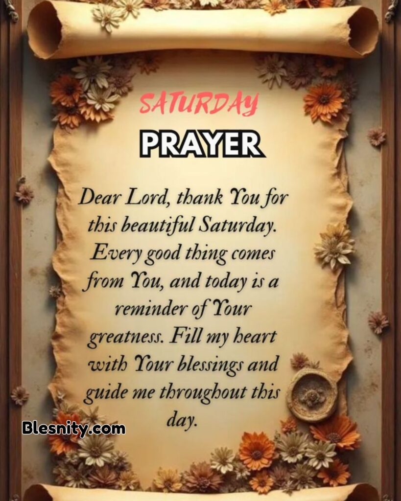 Saturday Love and Relationship Blessings