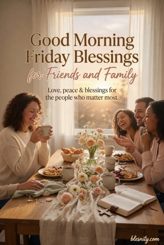 Good Morning Friday Blessings for Friends and Family