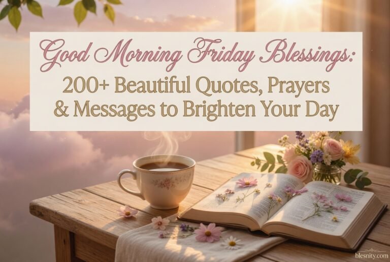 Good Morning Friday Blessings