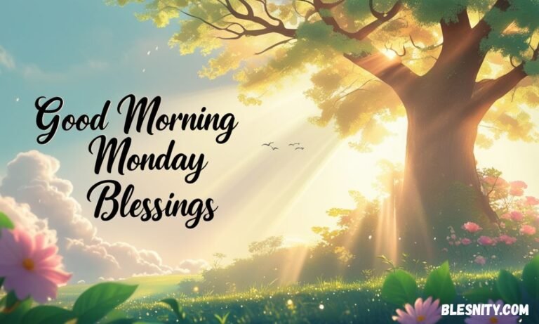 good morning monday blessings